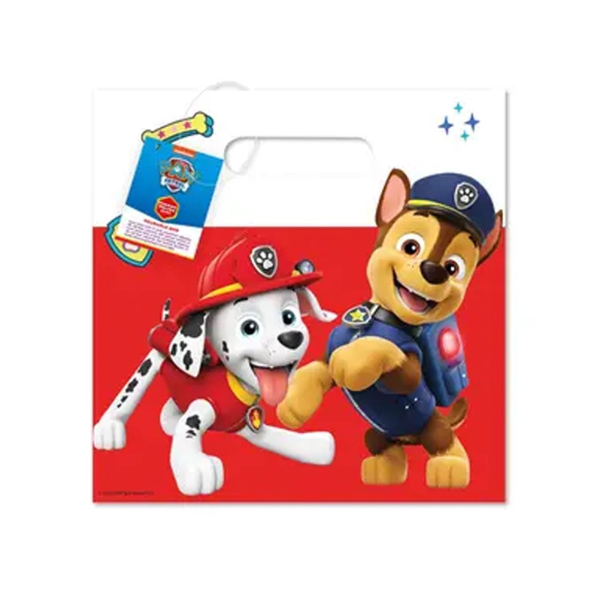 Paw Patrol Reuseable Party Bags (4pk)