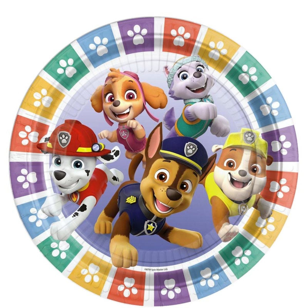 Paw Patrol Paper Plates - 23cm