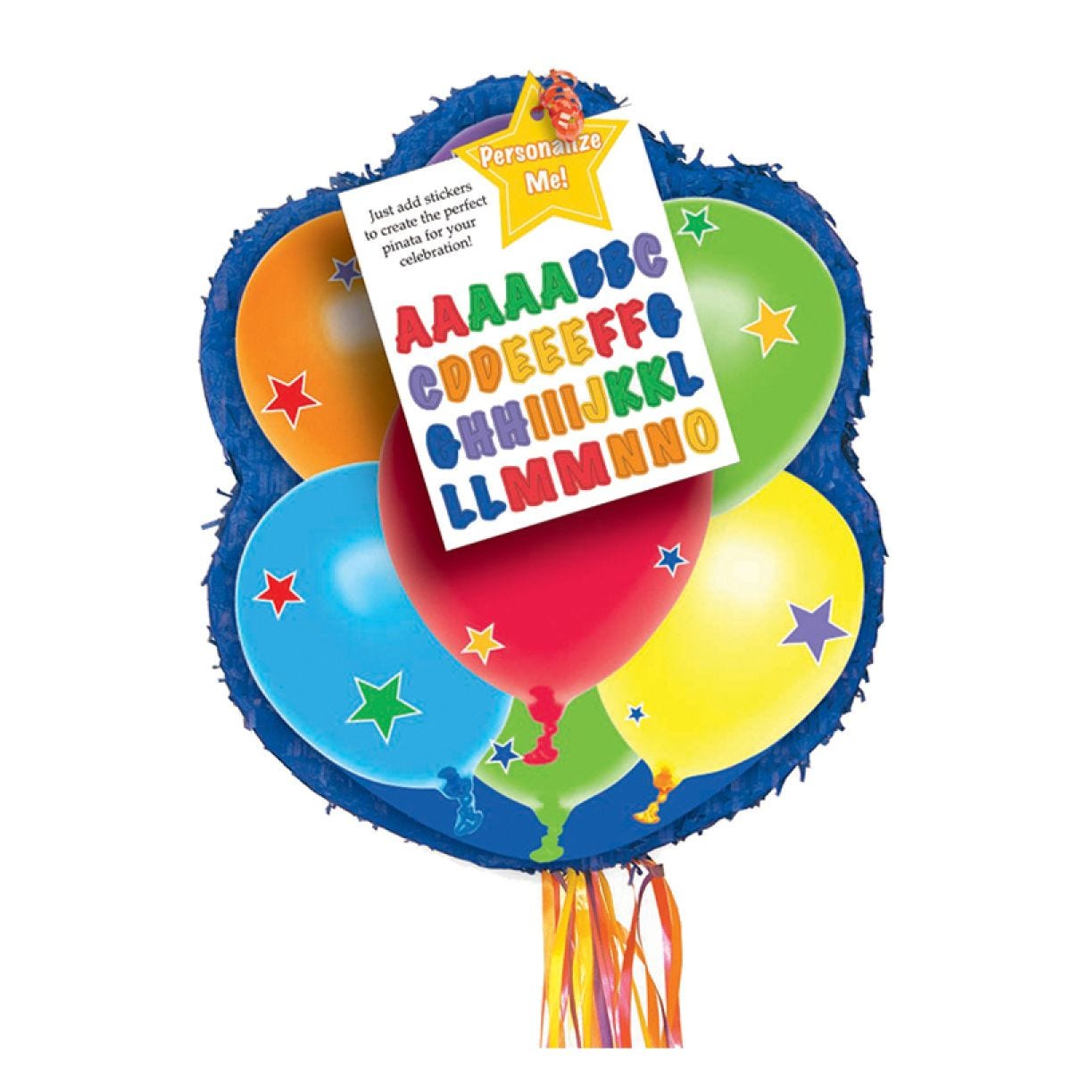 Balloon Design Personalisable Pull PiÃ±ata