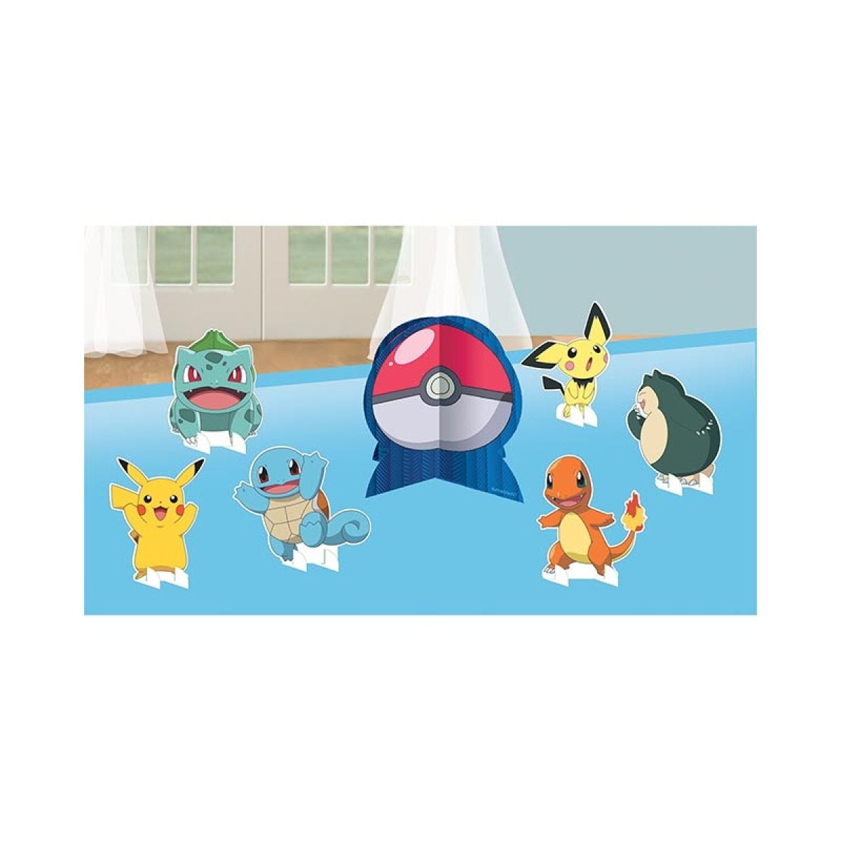 Pikachu Pokemon Party Table Centerpiece (7pk)
