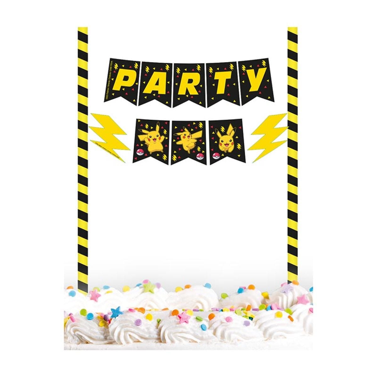 Pikachu Pokemon Party Cake Topper