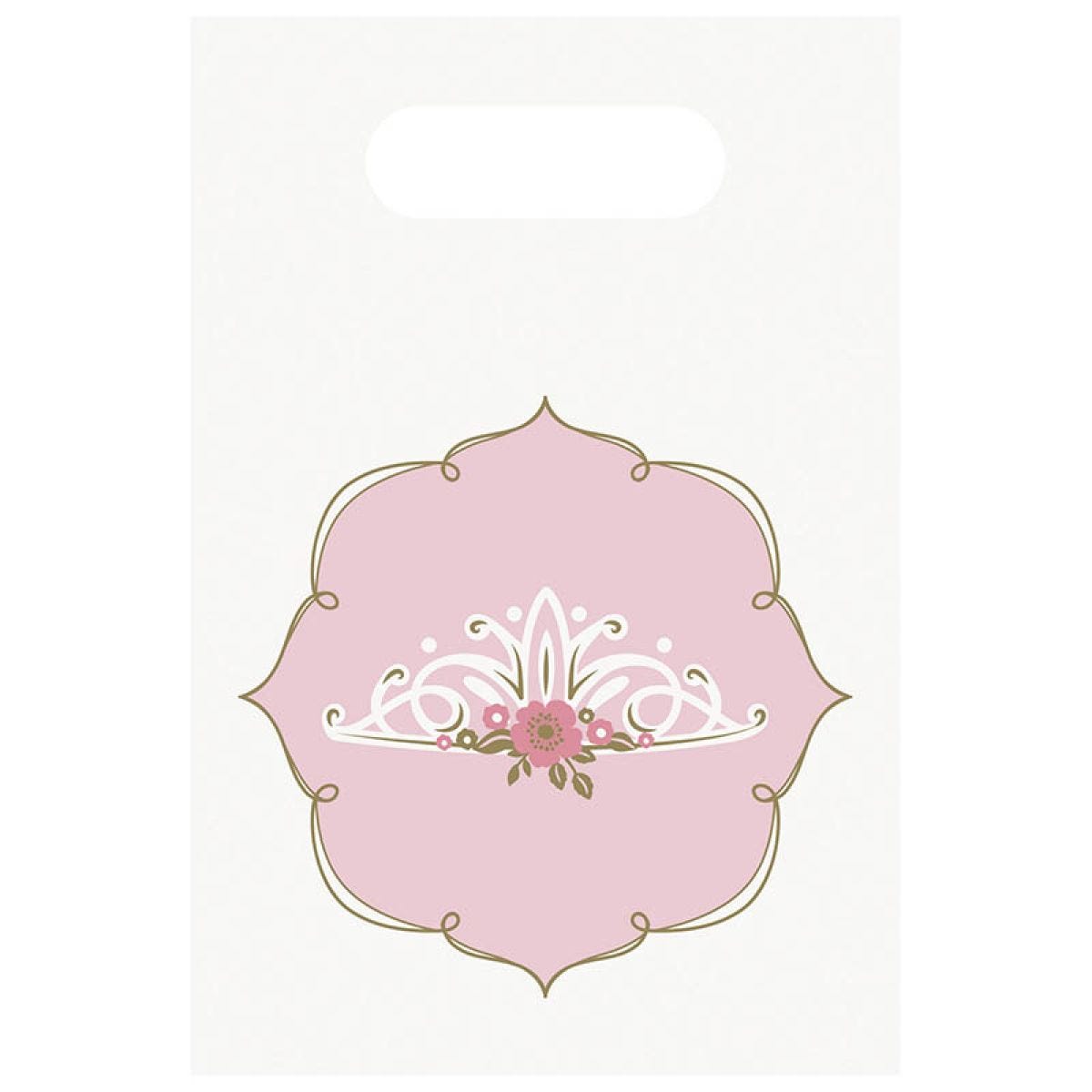 Princess for a Day Party Paper Loot Bags (8pk)