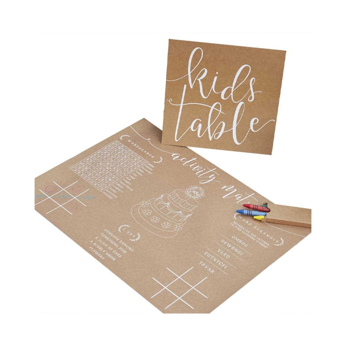 Rustic Country Kids Activity Pack
