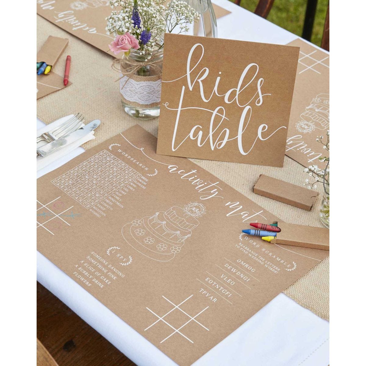 Rustic Country Kids Activity Pack