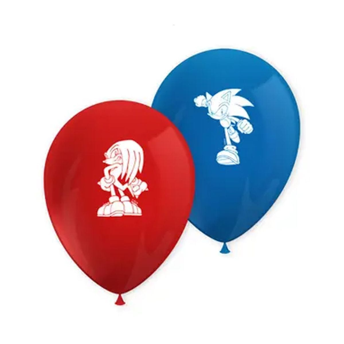 Sonic Speed Balloons - 12" Latex (8pk)