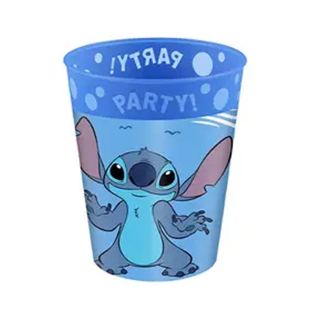 Disney Stitch Party Plastic Reuseable Cups - 250ml (4pk)