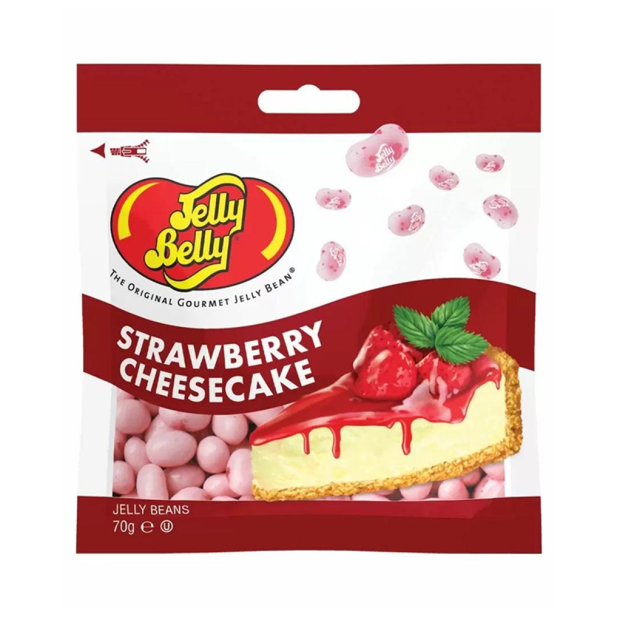 Jelly Belly Strawberry Cheesecake Jelly Beans Bag - 70g