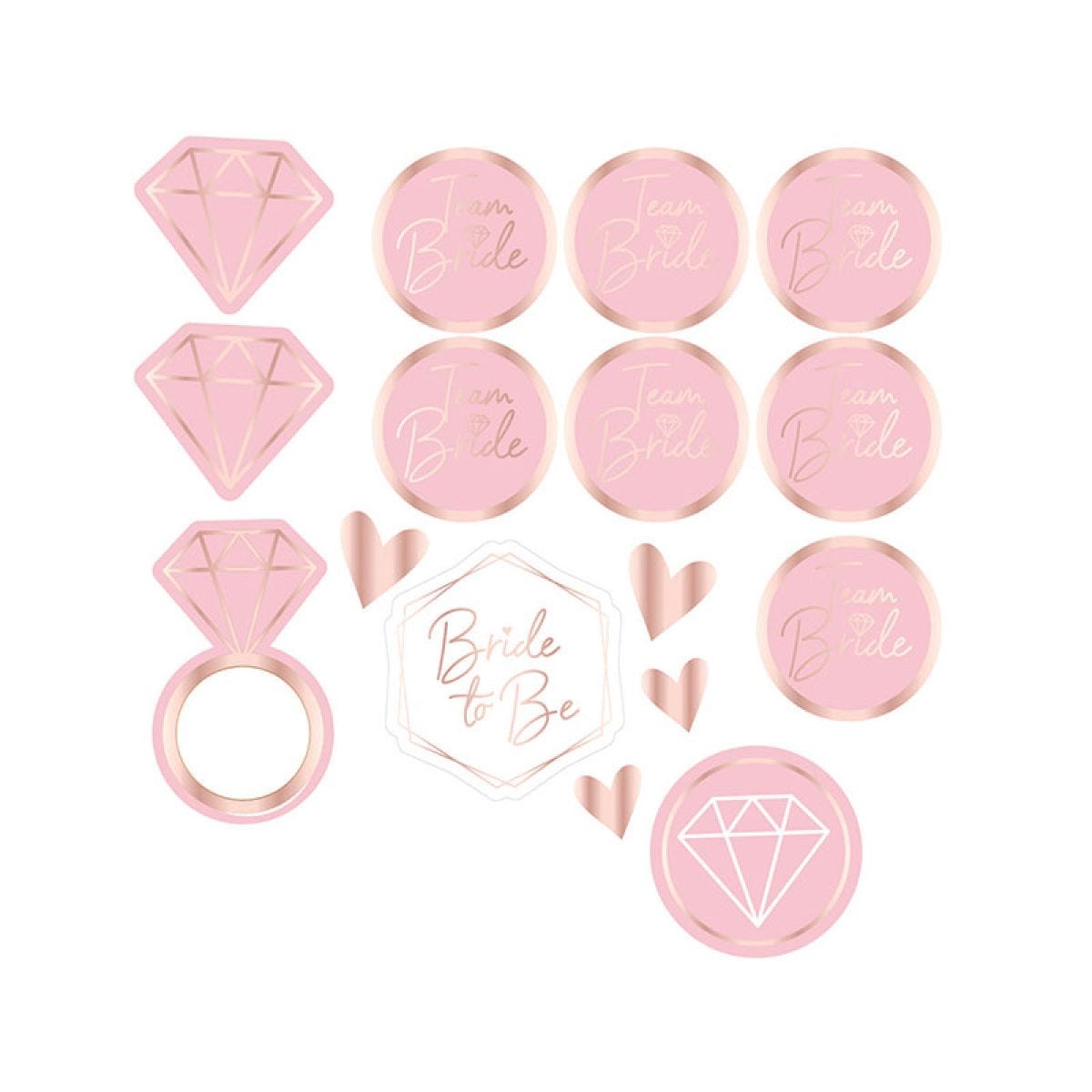 Team Bride Temporary Tattoos (6pk)