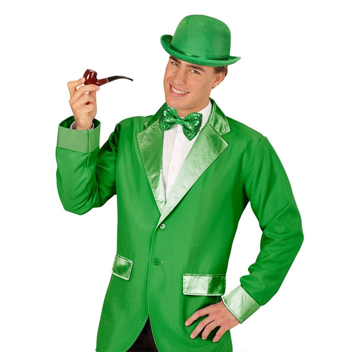 Green LED Sequin Bow Tie