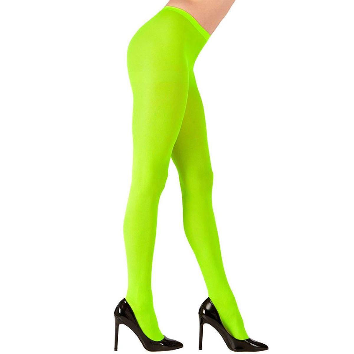 Neon Green Tights - One Size