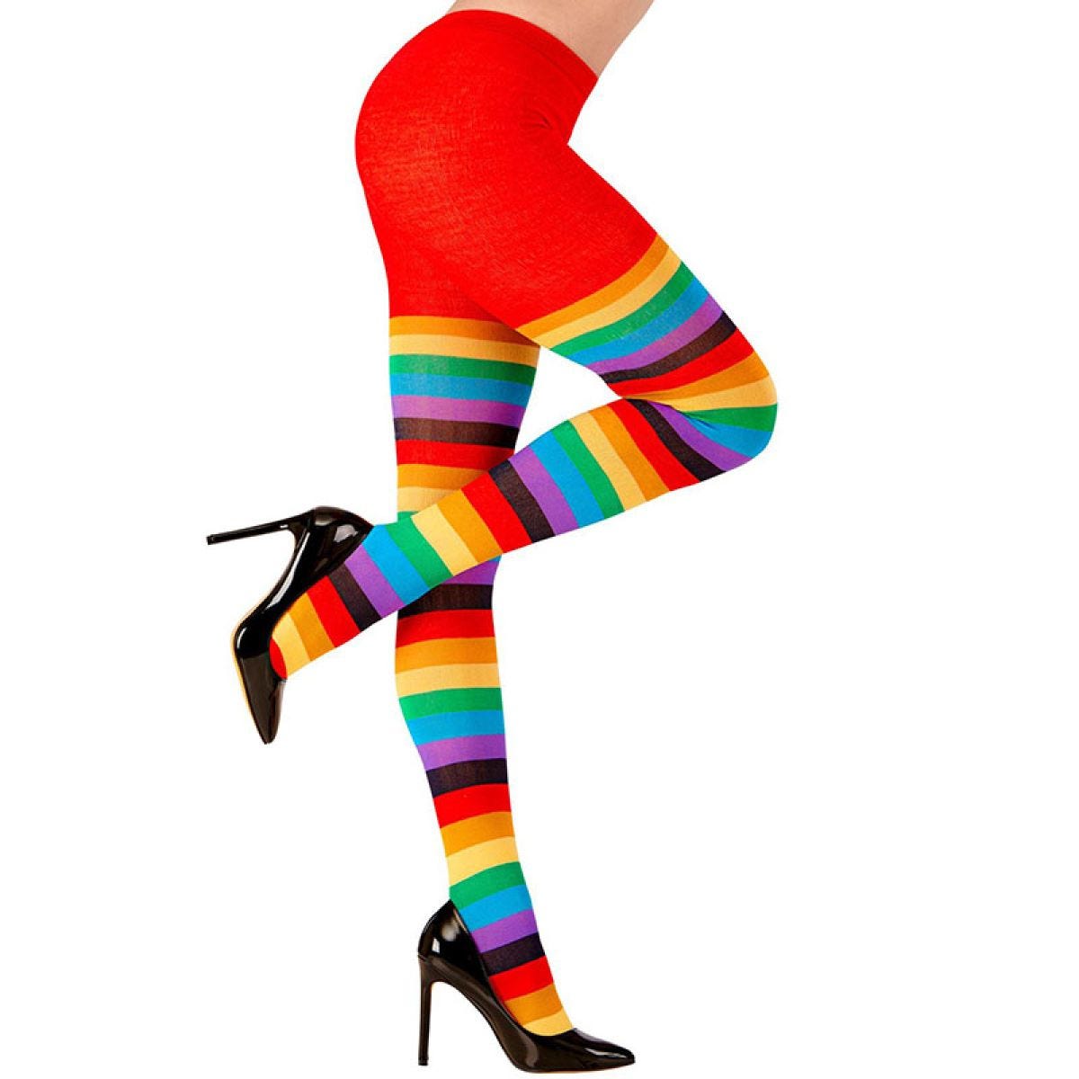 Rainbow Socks Tights - XL