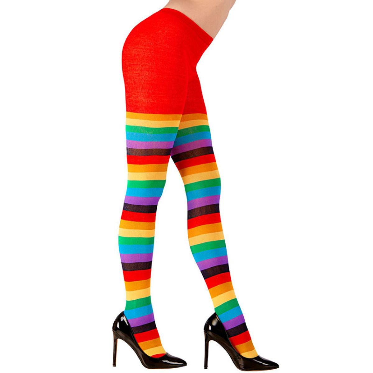 Rainbow Socks Tights - XL