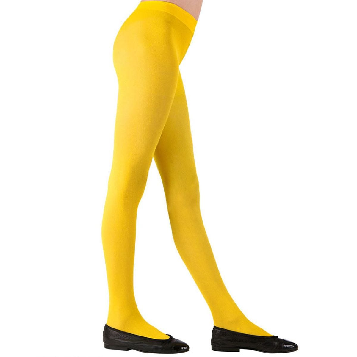 Yellow Tights - 1-3 Years