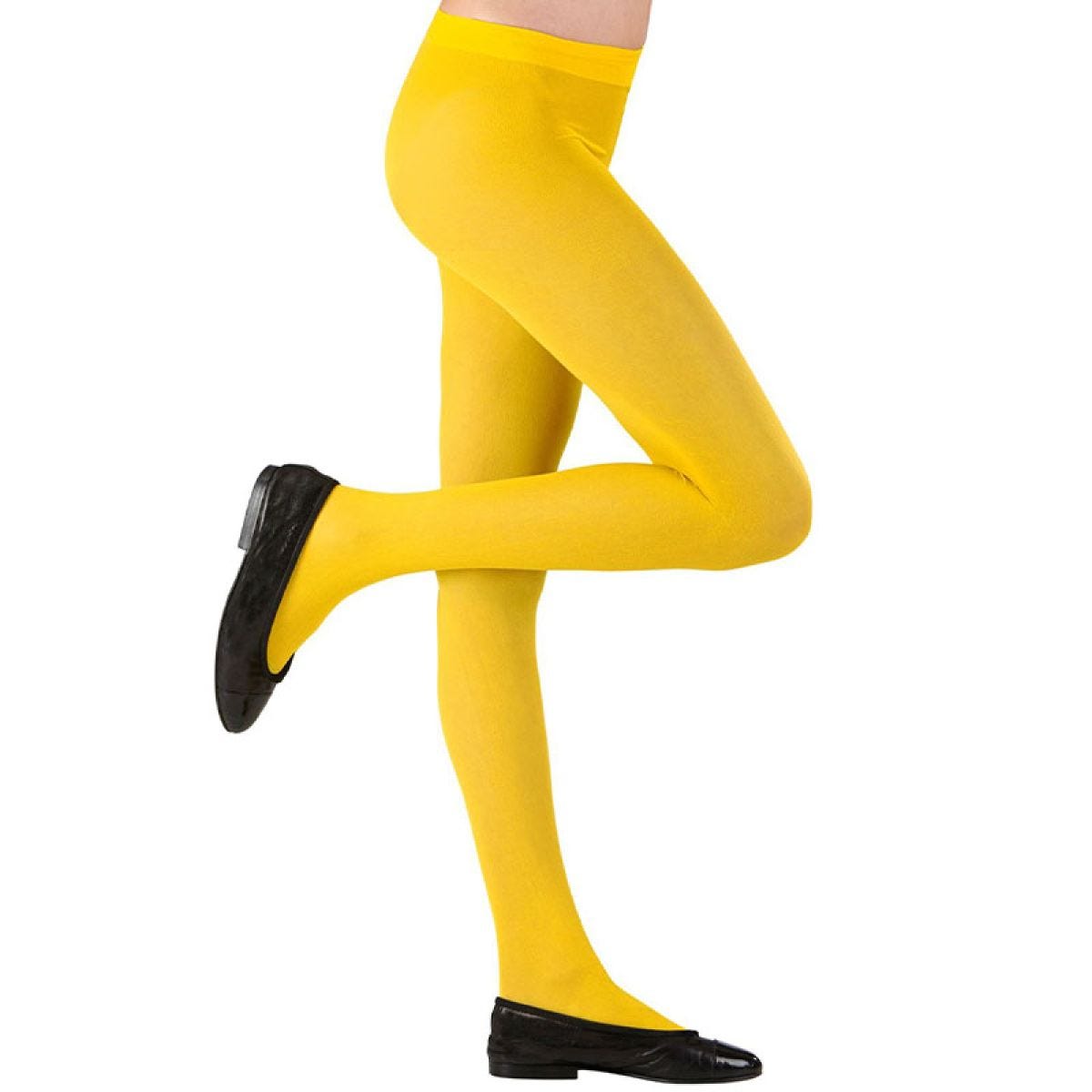 Yellow Tights - 4-6 Years