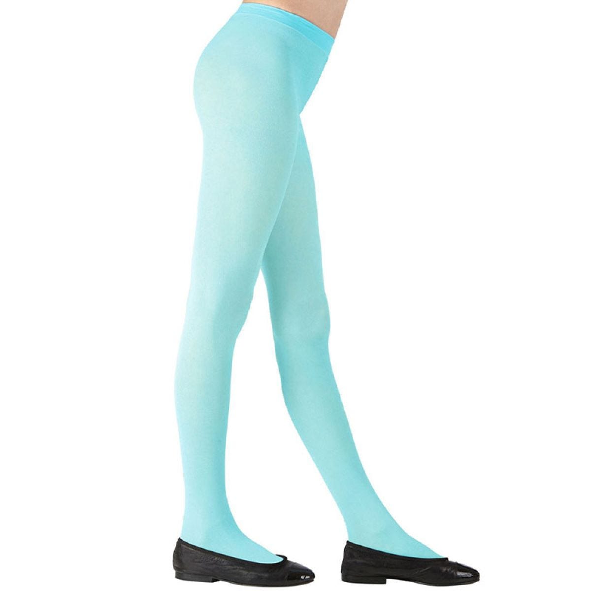 Turquoise Tights - 11-14 Years