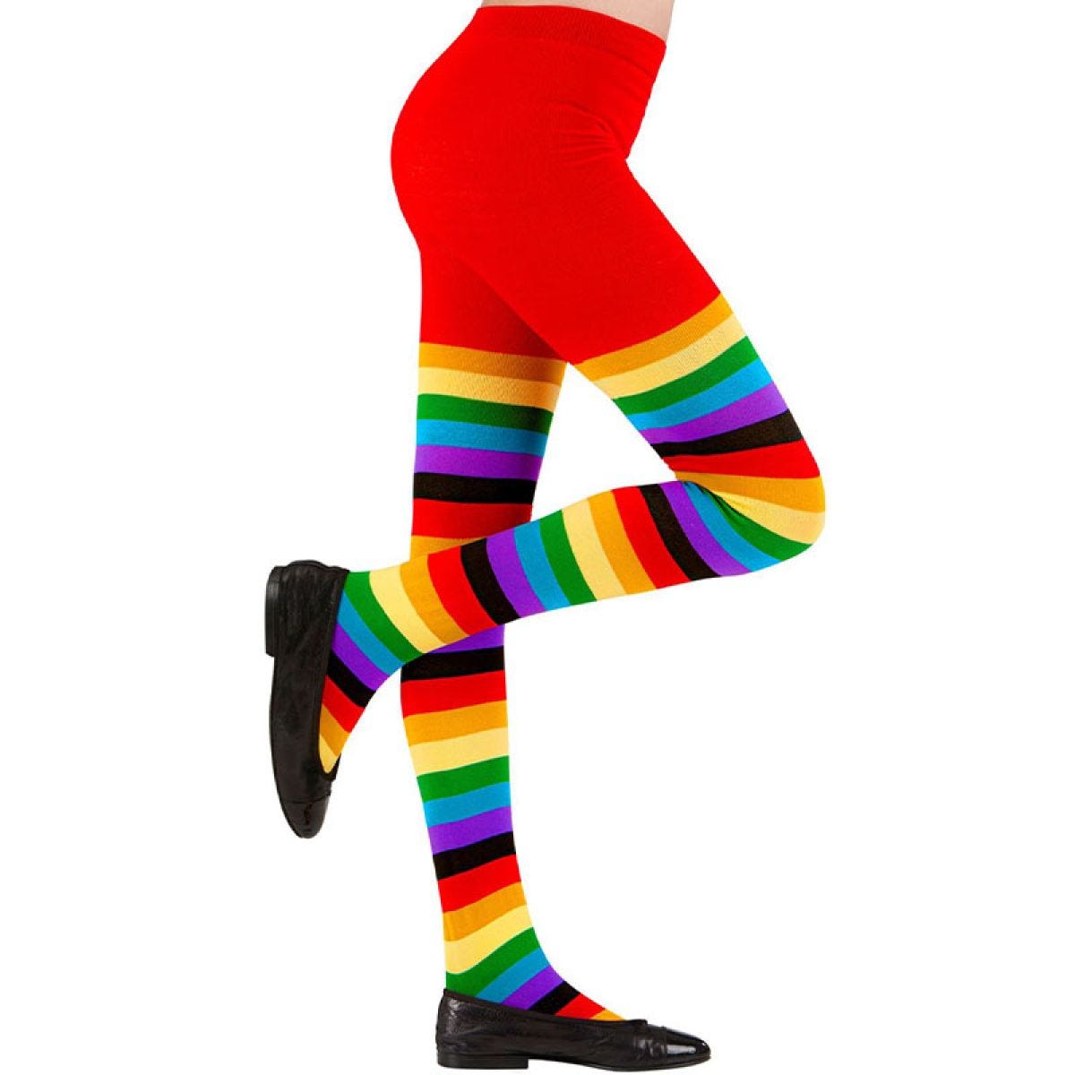 Rainbow Socks Tights - 11-14 Years