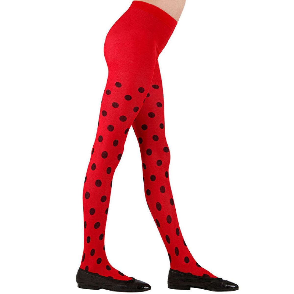 Ladybug Tights - 1-3 Years