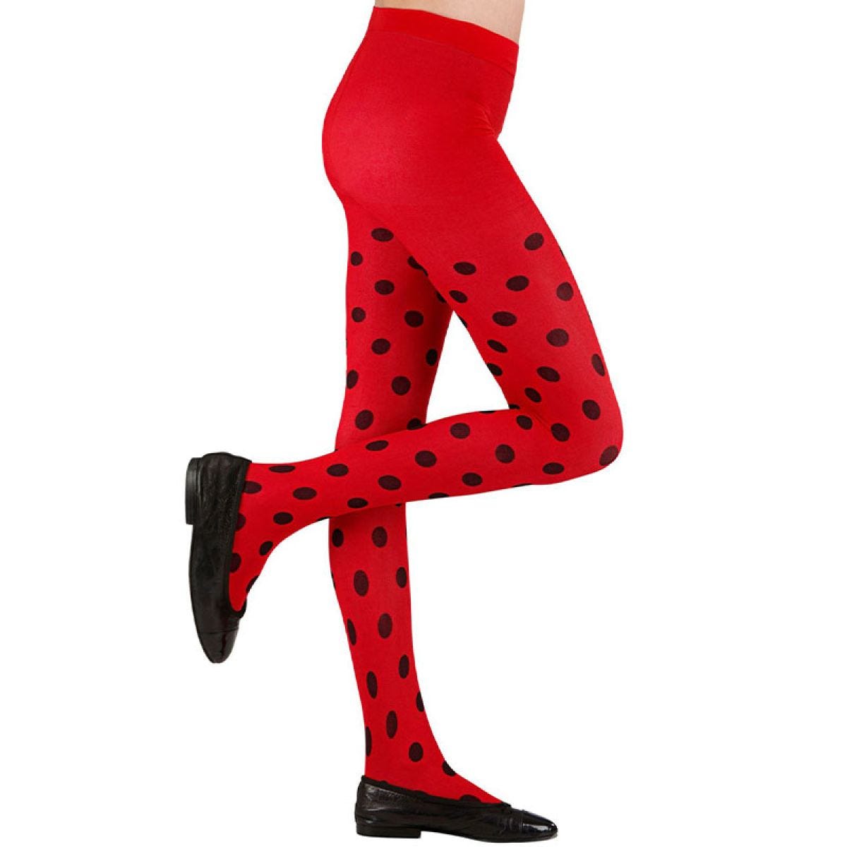 Ladybug Tights - 4-6 Years