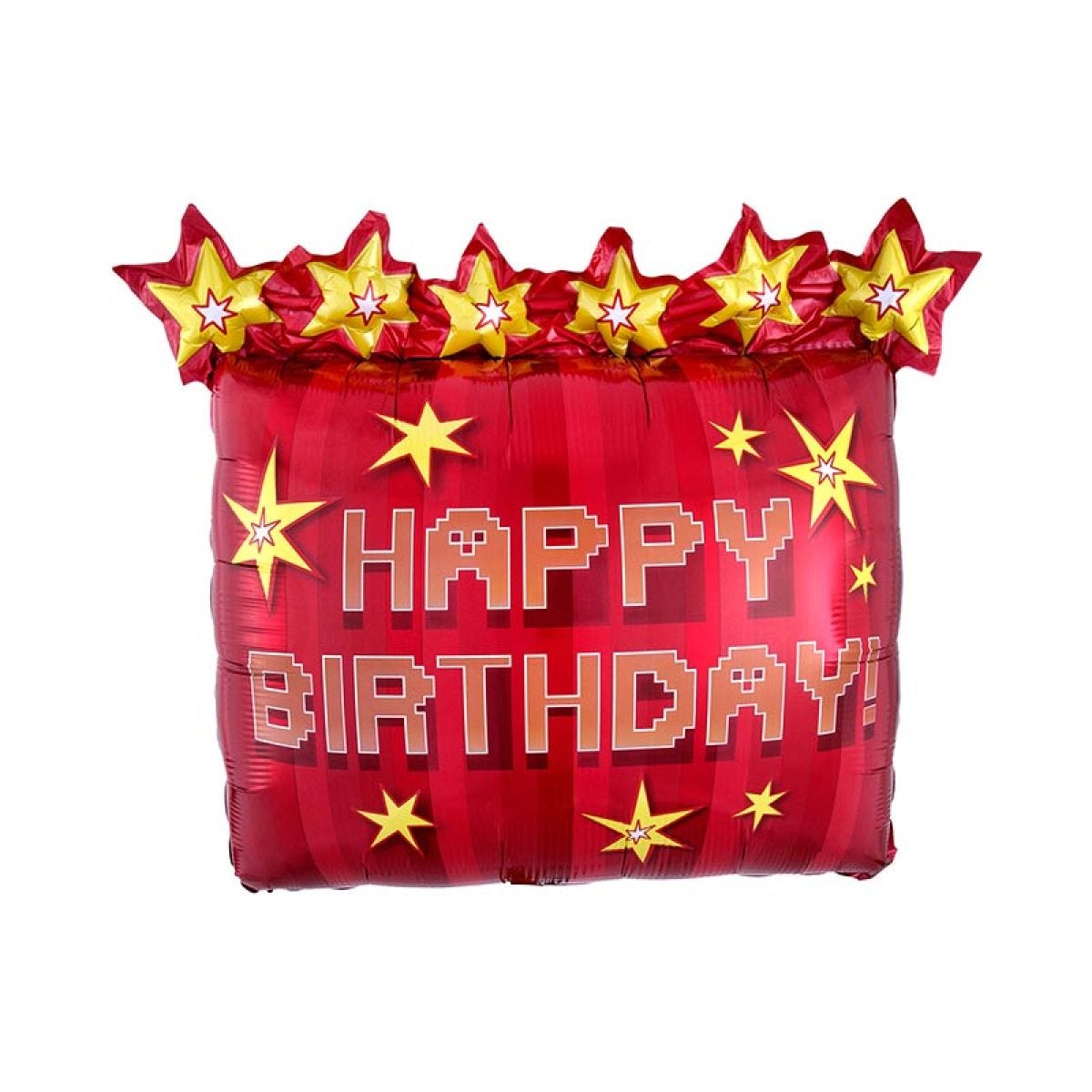TNT Happy Birthday Balloon - 18" Foil