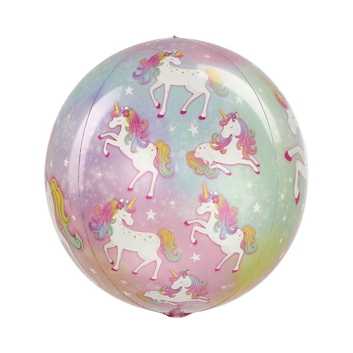 Enchanted Unicorn Orbz Balloon - 16"