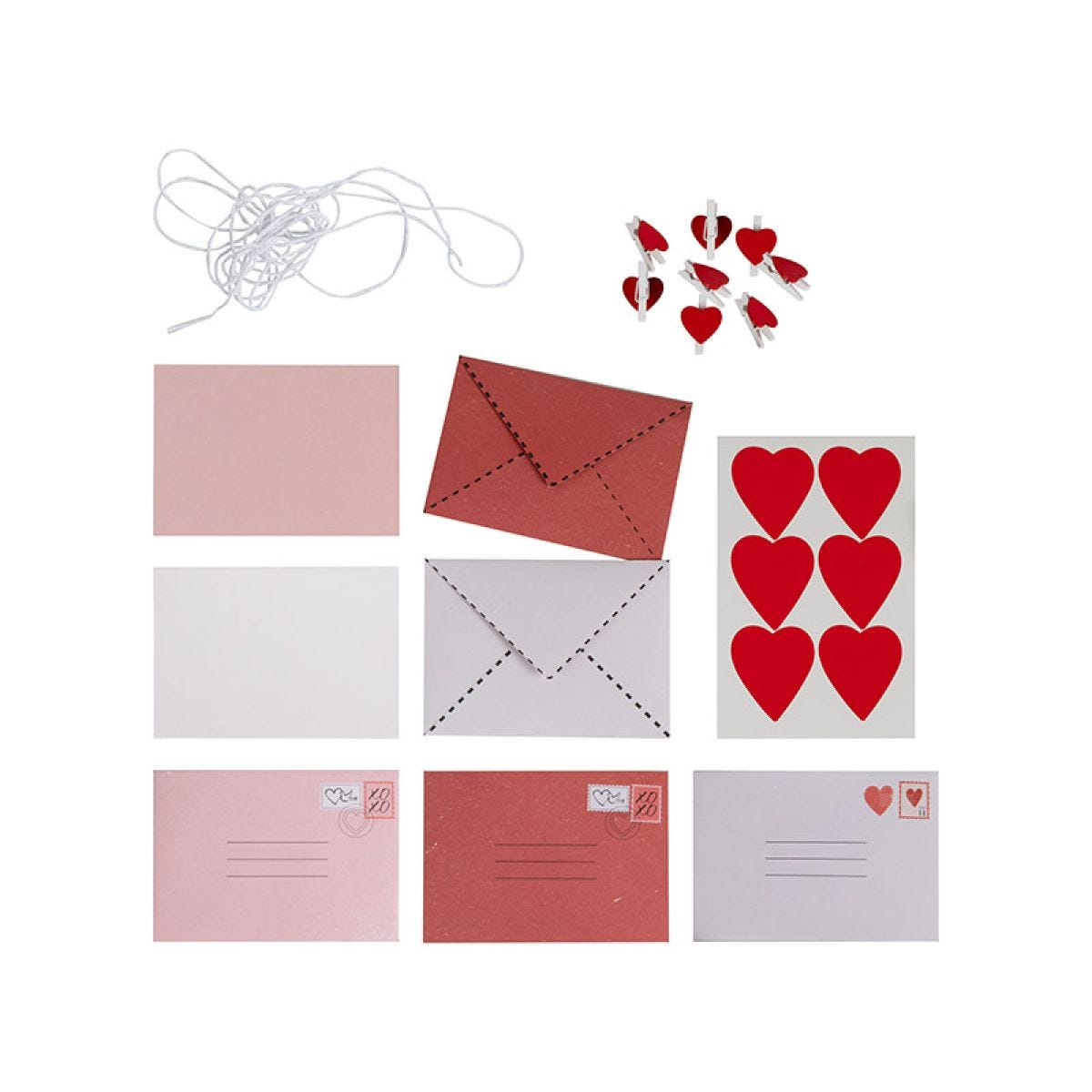 Love Note and Envelopes Bunting - 1.5m