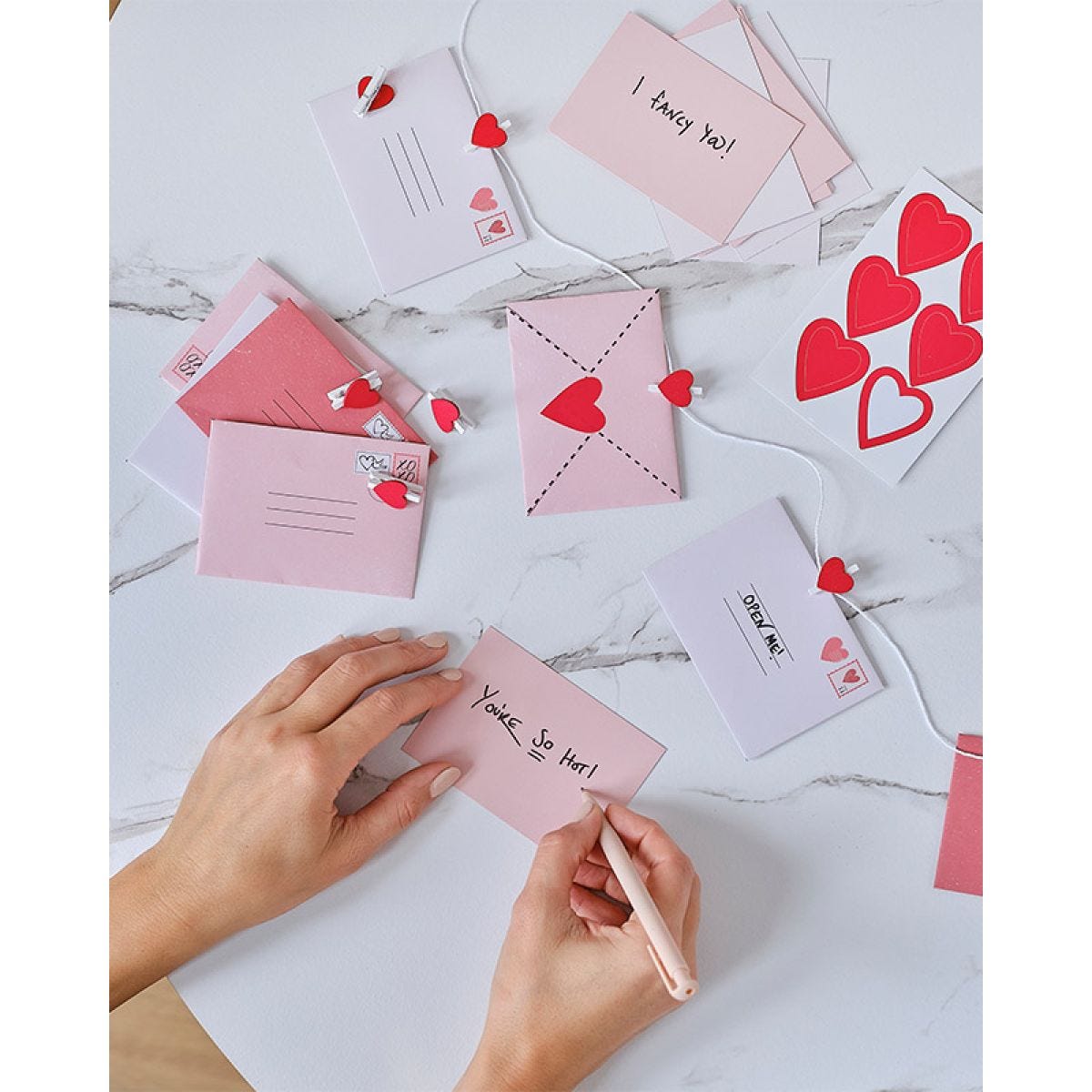 Love Note and Envelopes Bunting - 1.5m