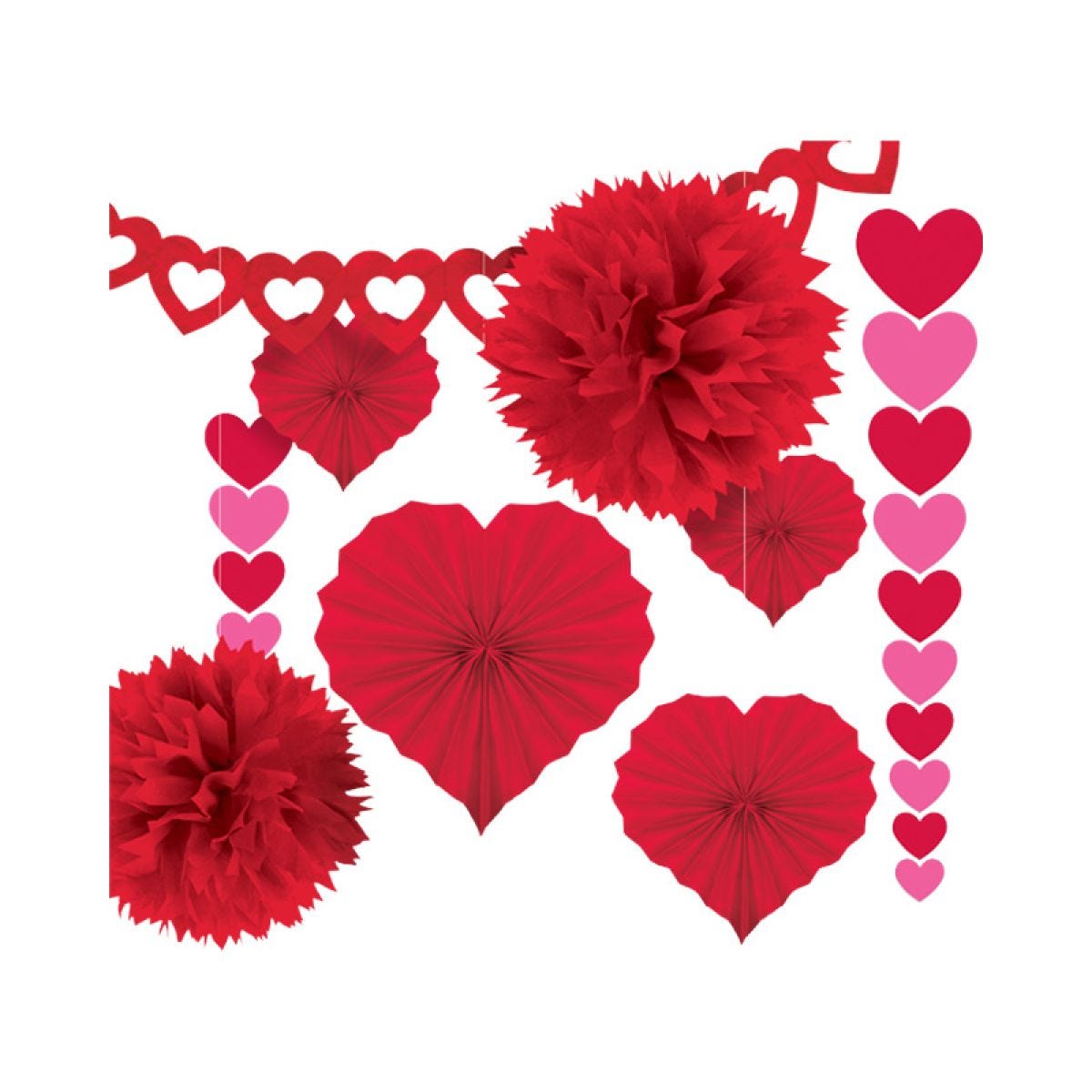 Valentines Paper Decorating Kit