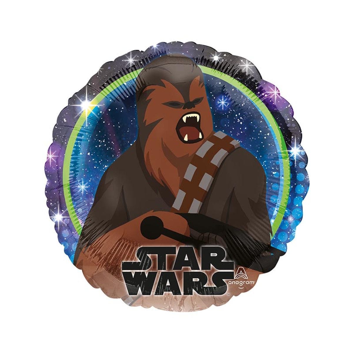 Star Wars Galaxy Chewbacca Balloon - 18" Foil