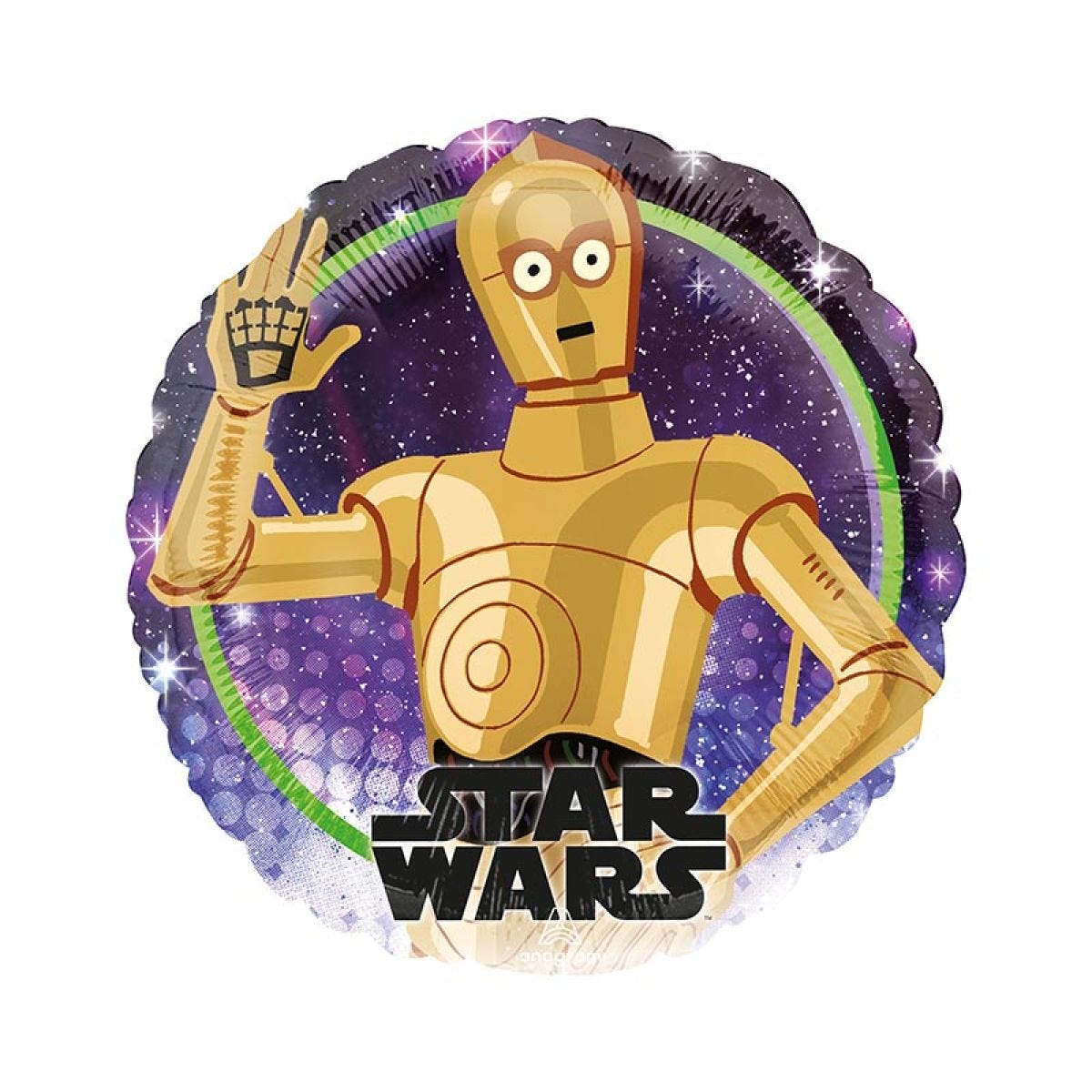 Star Wars Galaxy C-3PO Balloon - 18" Foil