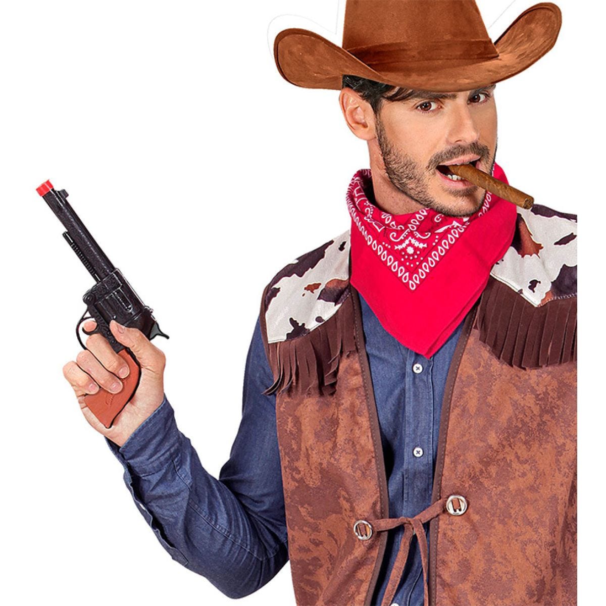Black Cowboy Western Pistol