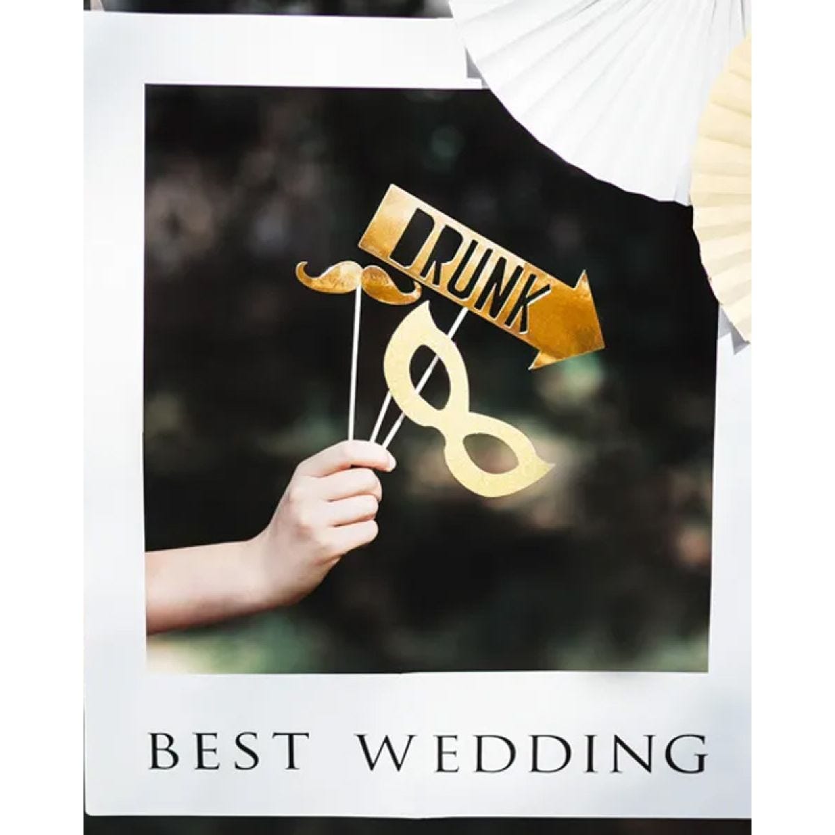 Best Wedding Selfie Photo Booth Frame Kit