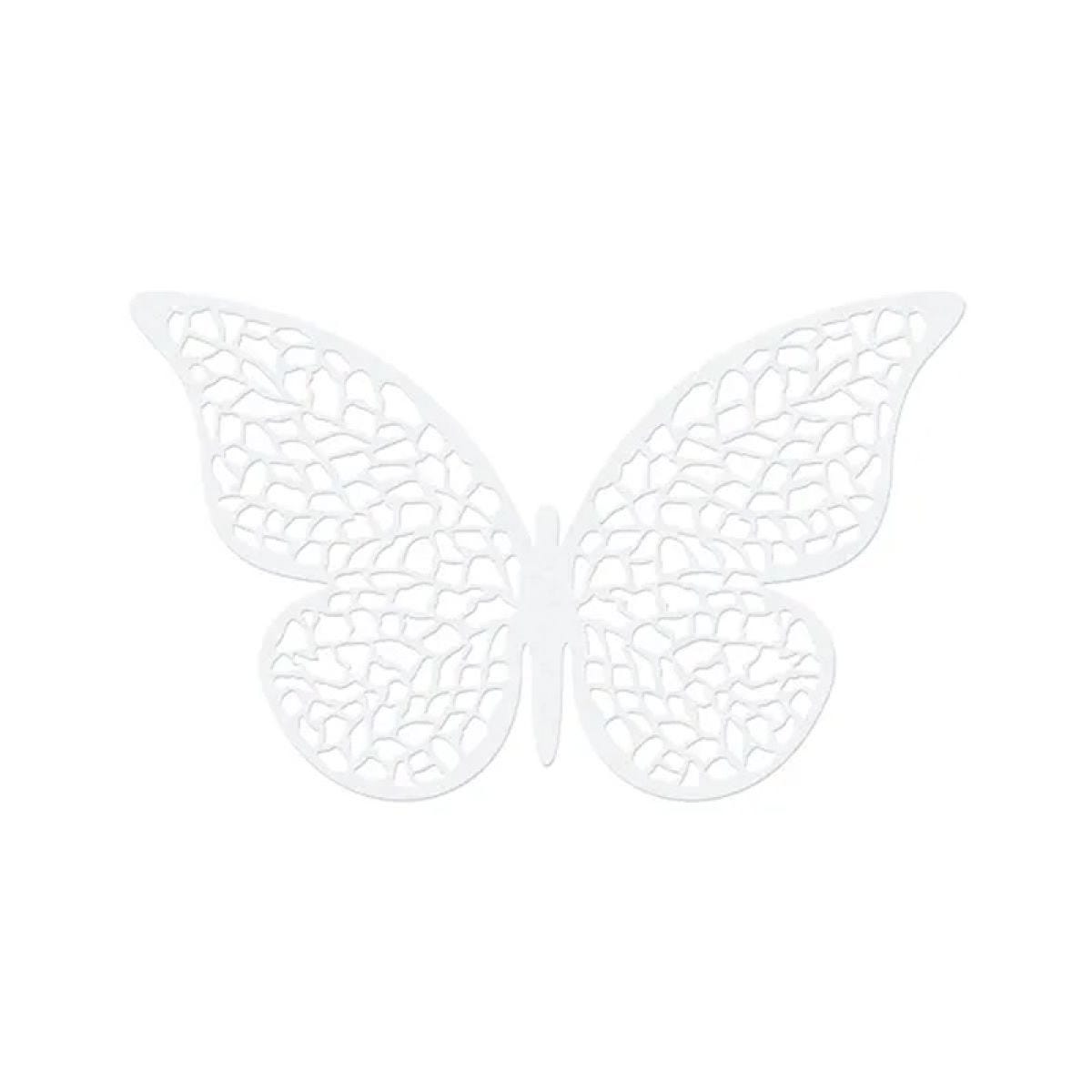 Paper Butterfly Decorations - 6.5cm x 4cm (10pk)