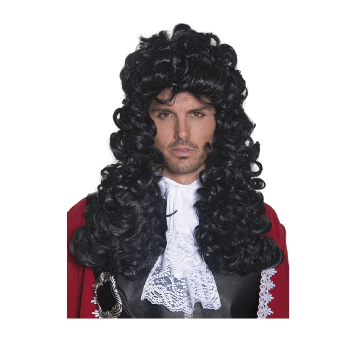 Pirate Captain Black Wig