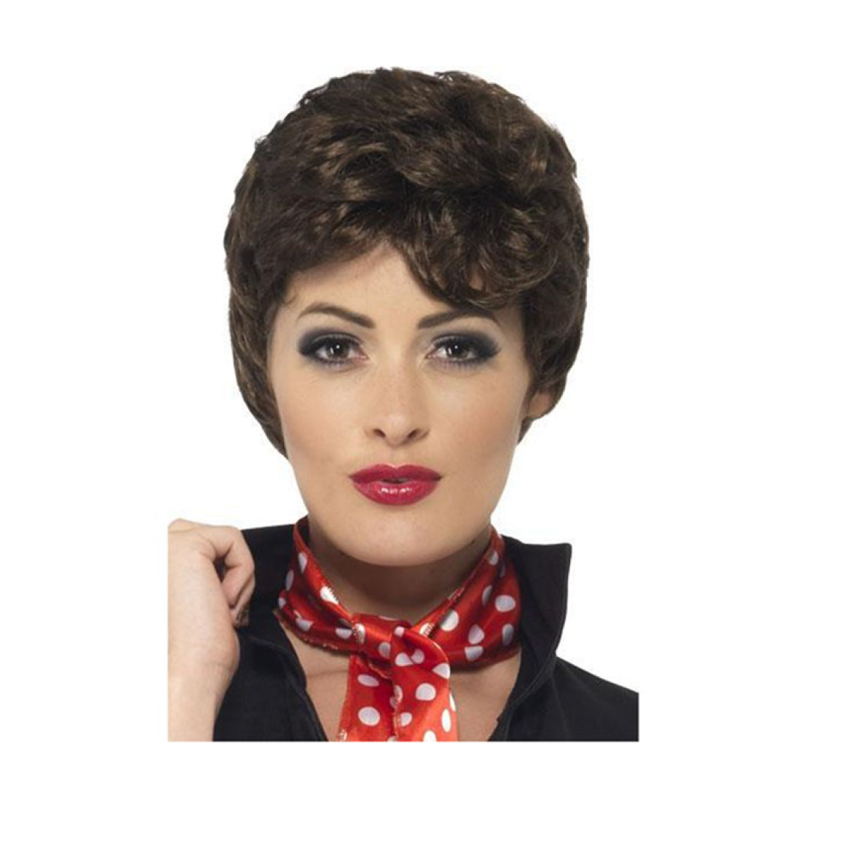 Grease Brown Rizzo Wig