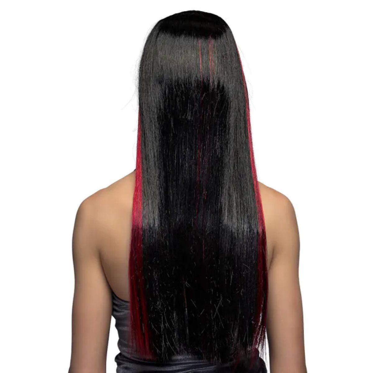 Red & Black Witch Wig