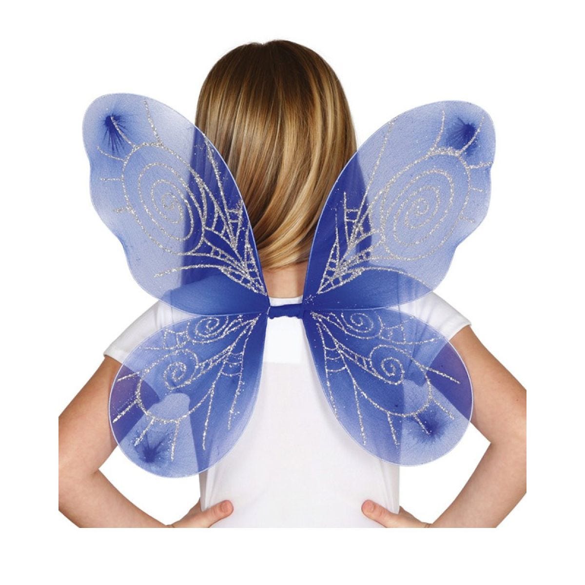 Blue Fairy Wings - 46 x 37cm