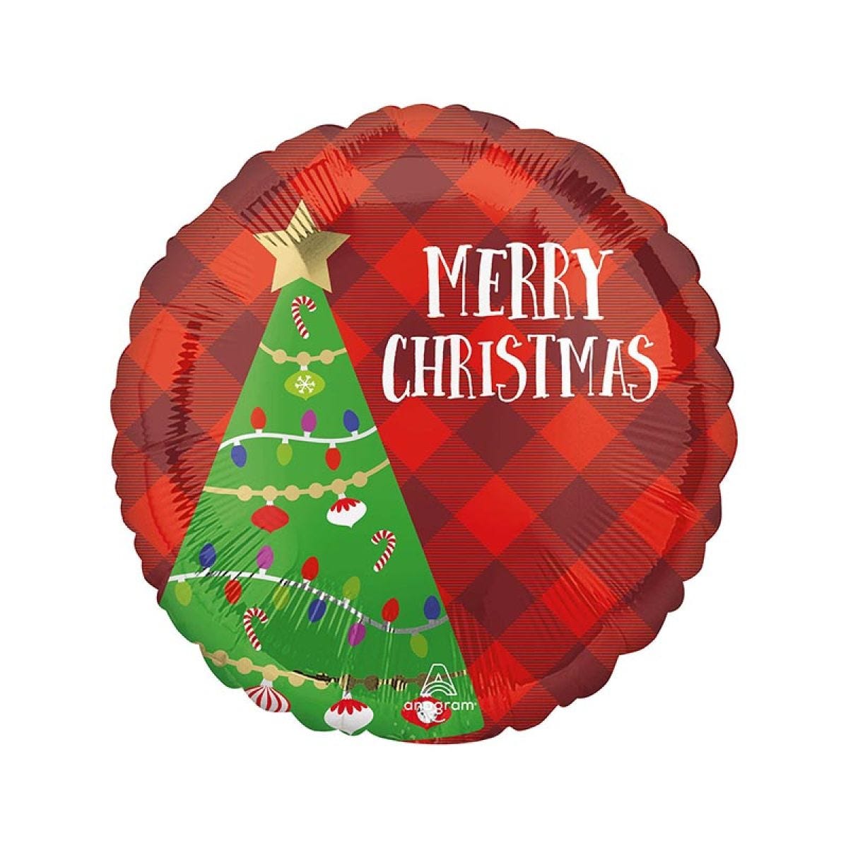 Festive Christmas Tree - 18" Foil