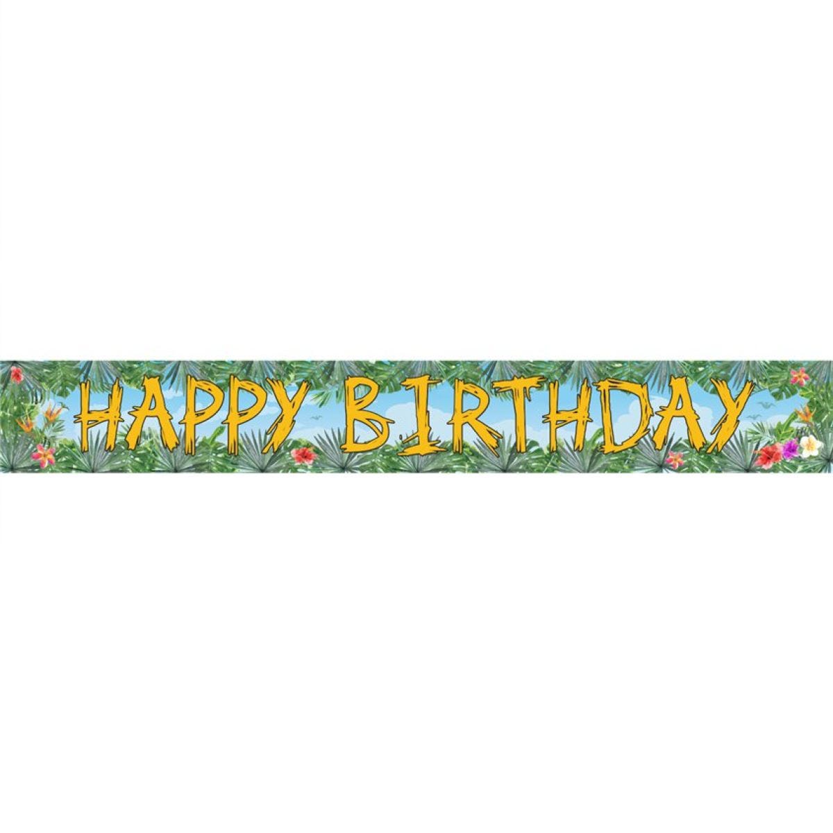 Dinosaur Adventure Paper Banners - 1m (3pk)