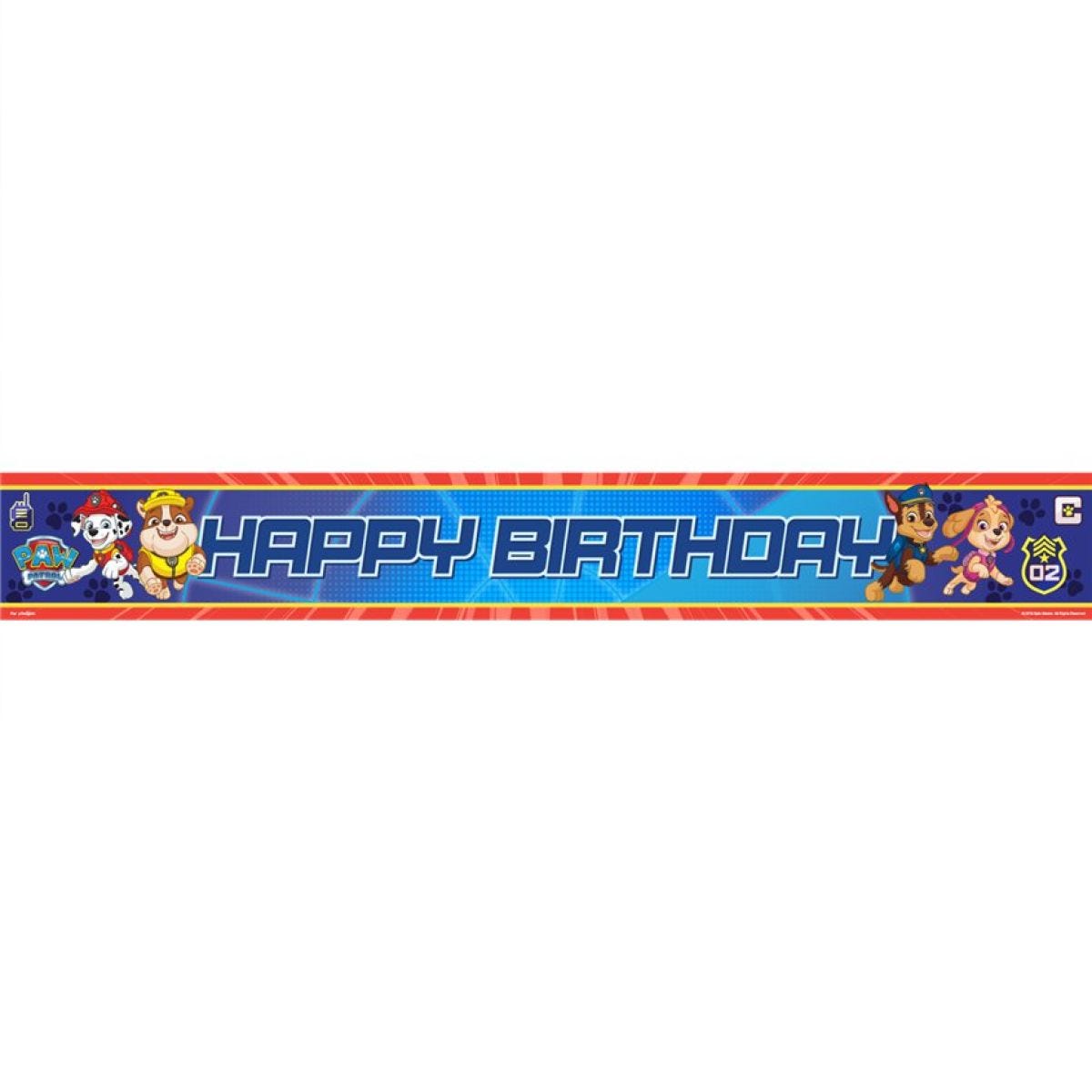 Paw Patrol Paper Banners - 1m (3pk)