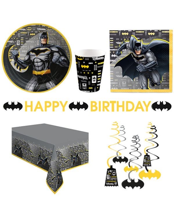 Batman - Deluxe Party Pack For 16