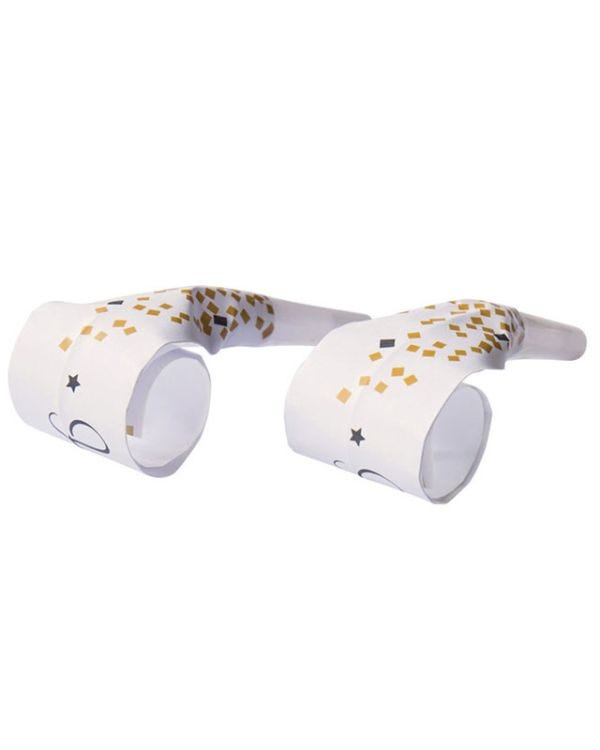 Golden Wishes Party Blowers - 30cm (4pk)