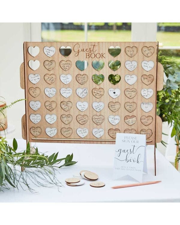 Connect 4 Game Alternative Guest Book
