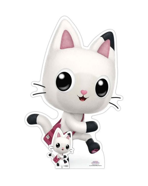Pandy Gabby&#039;s Dollhouse Cardboard Cutout - 74cm x 48cm
