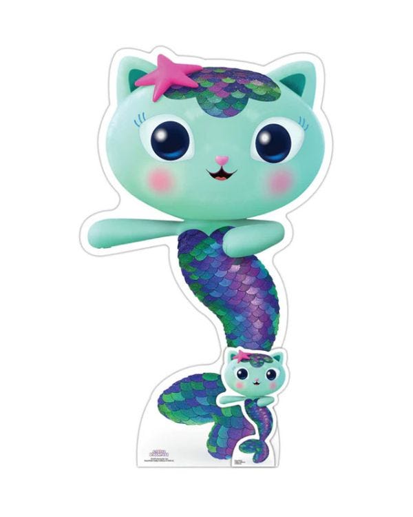 MerCat Gabby&#039;s Dollhouse Cardboard Cutout - 86cm x 52cm
