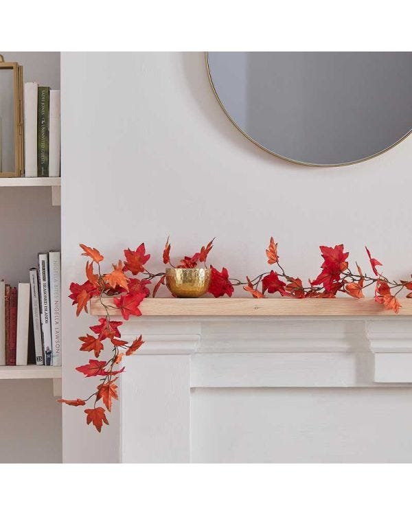 Autumn Leaves Foliage Garland -2m