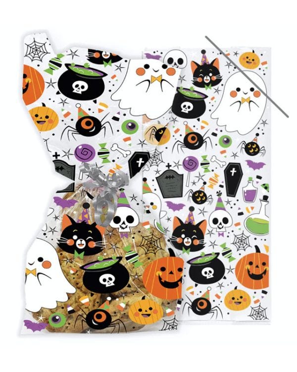 Halloween Cello Treat Bag