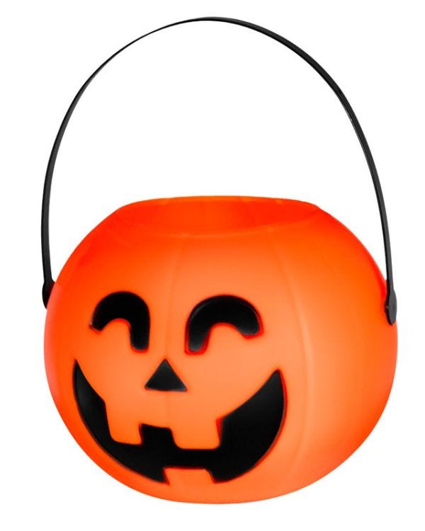 Animated Pumpkin Bucket