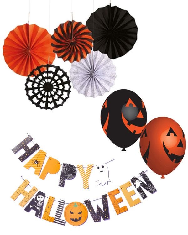 Value Halloween Decorating Kit