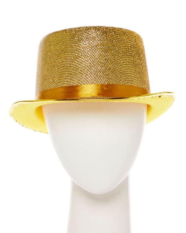 Gold Glitter Hat