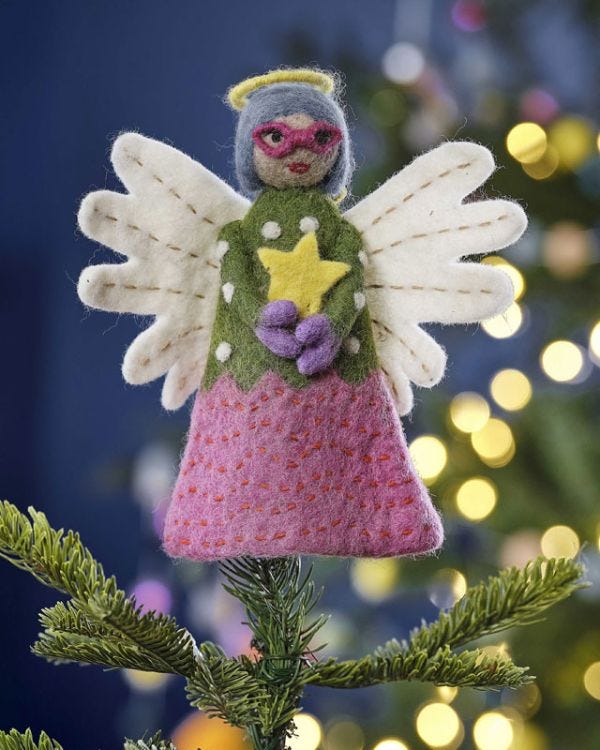 Angel Felt Tree Topper